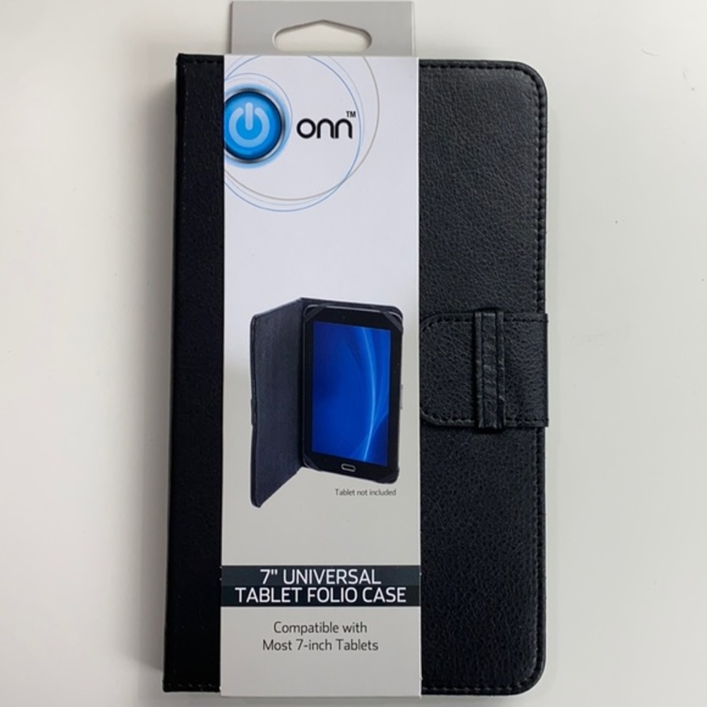 🔥5/$25🔥Onn. 7” Universal Tablet Folio Case